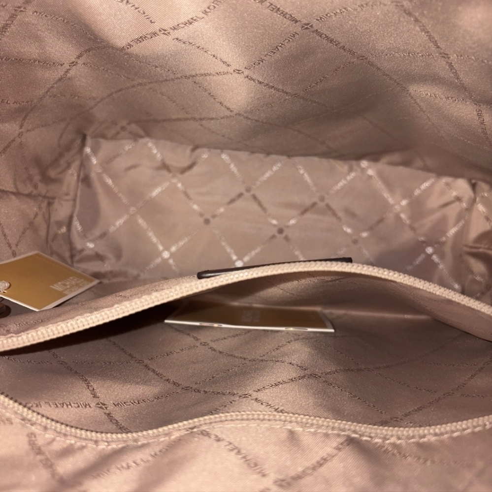 Michael Kors Brown Leather Top Zip Tote Nwt - Picture 6 of 11